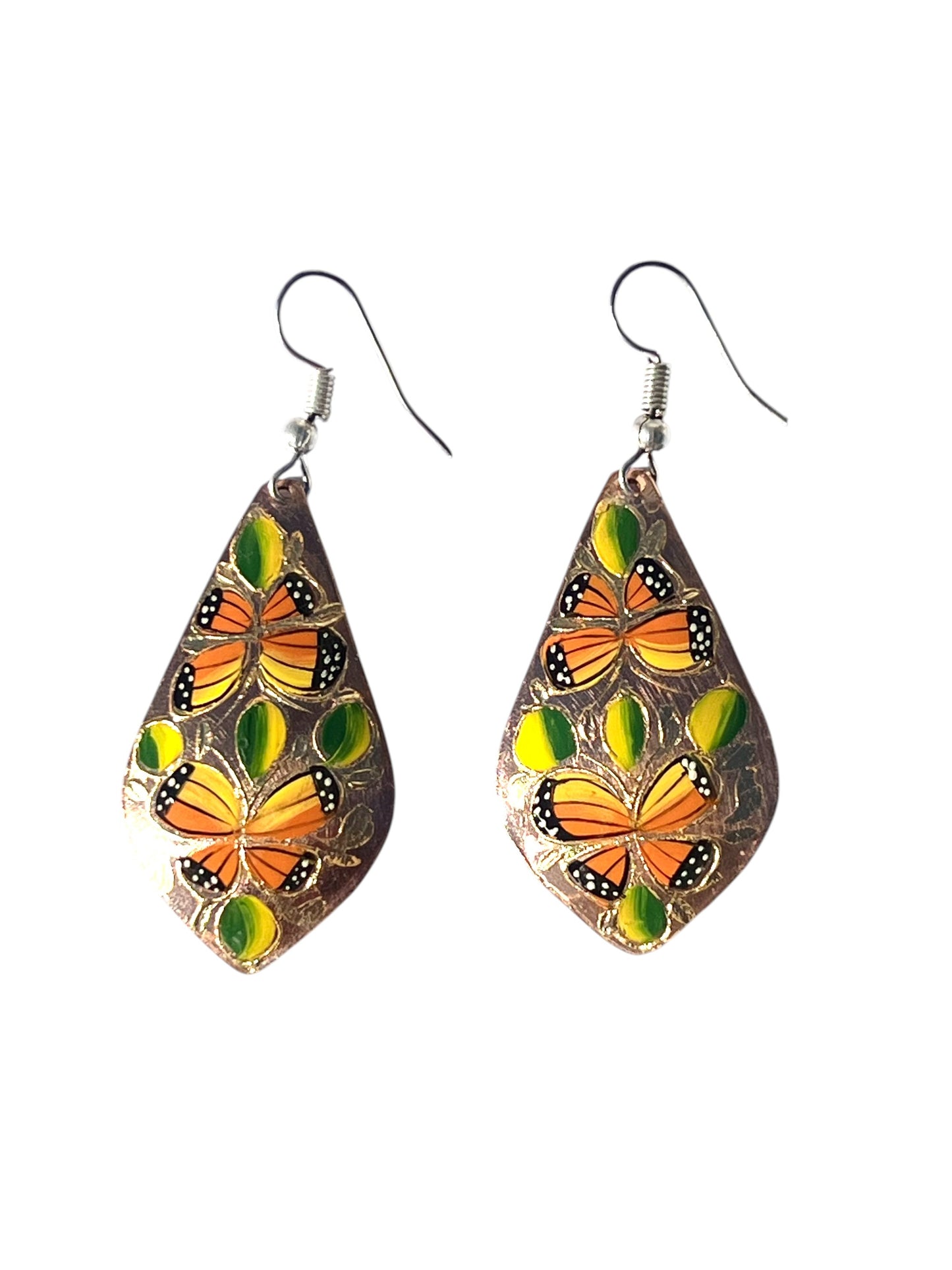 Boucles d'oreilles Mariposas Mexique
