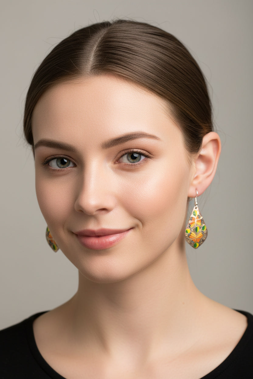 Boucles d'oreilles Mariposas Mexique