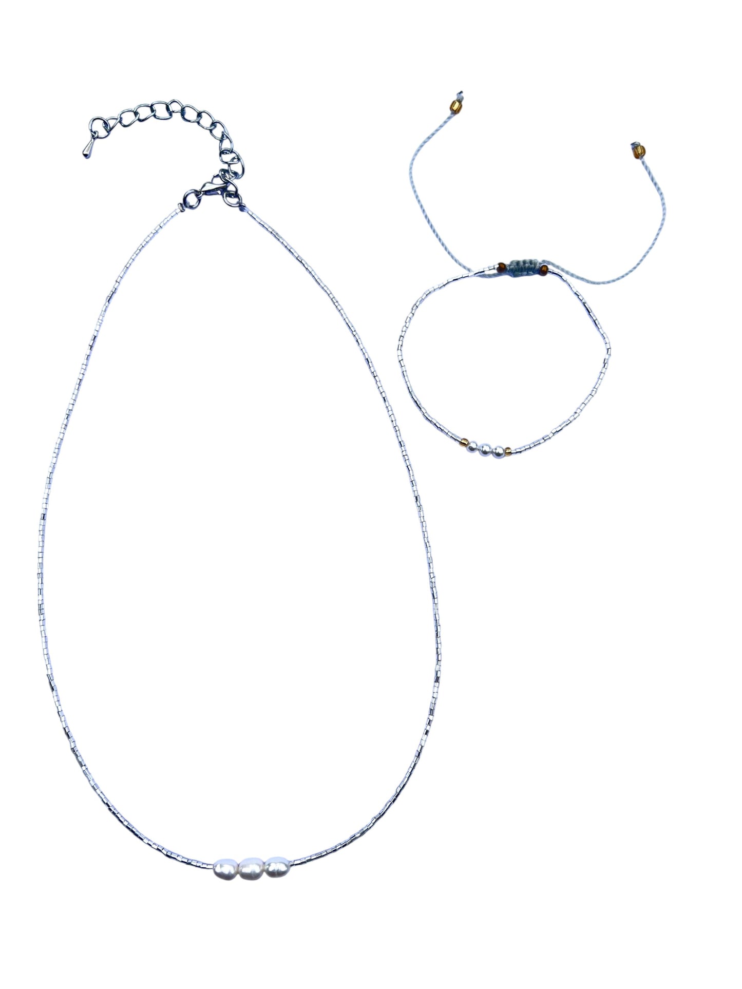 Collier Tirta Argenté