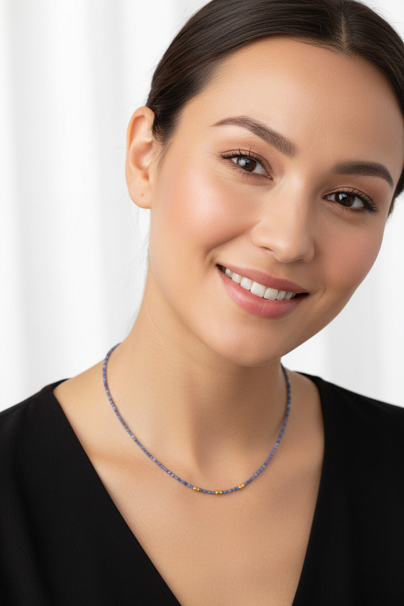 Collier Pushkar Lapis Lazuli