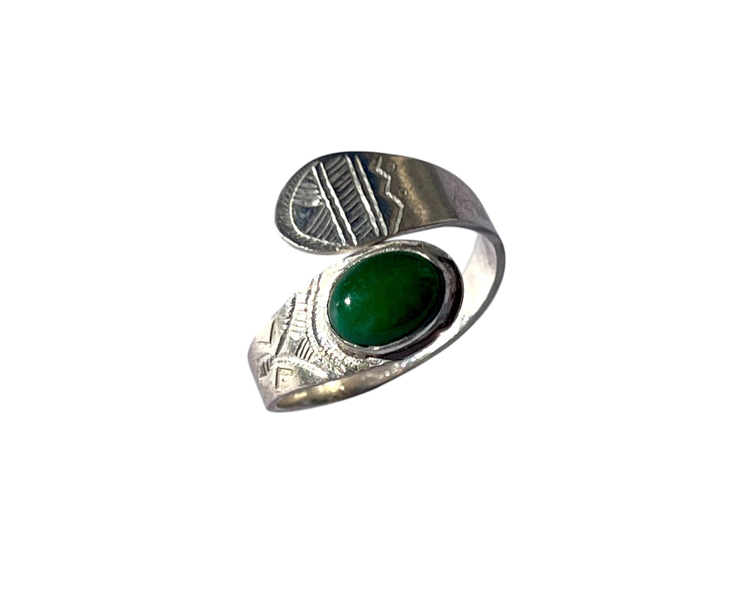Bague Oasis verte Touareg