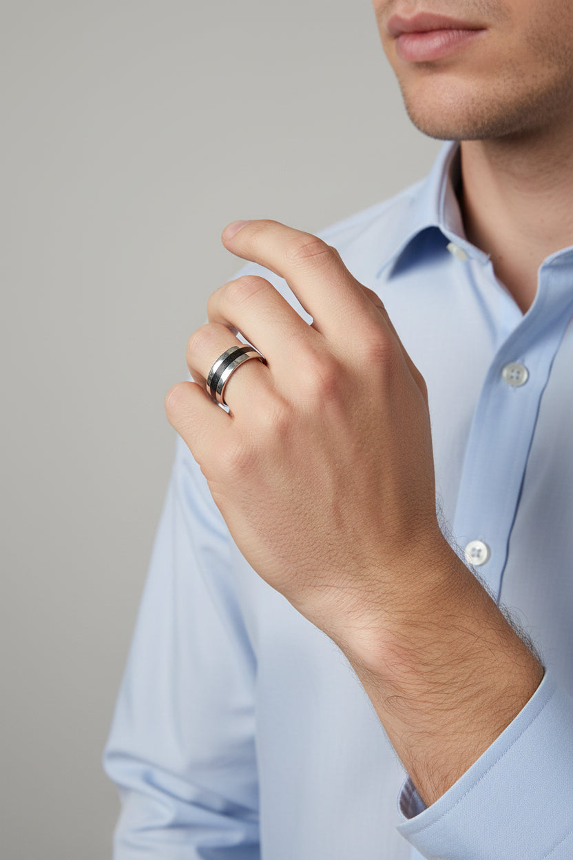 Bague Ebène S Touareg