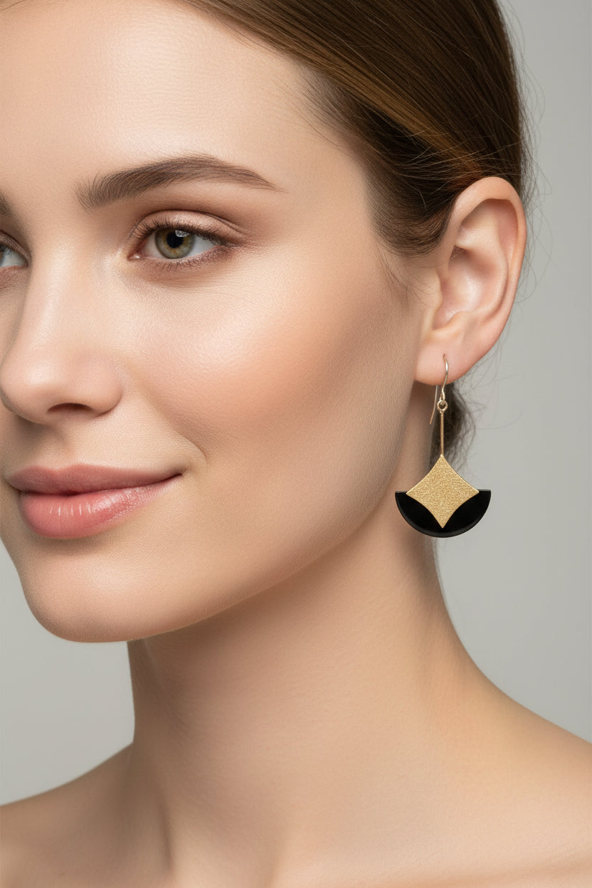 Boucles d'Oreilles Laiton 15