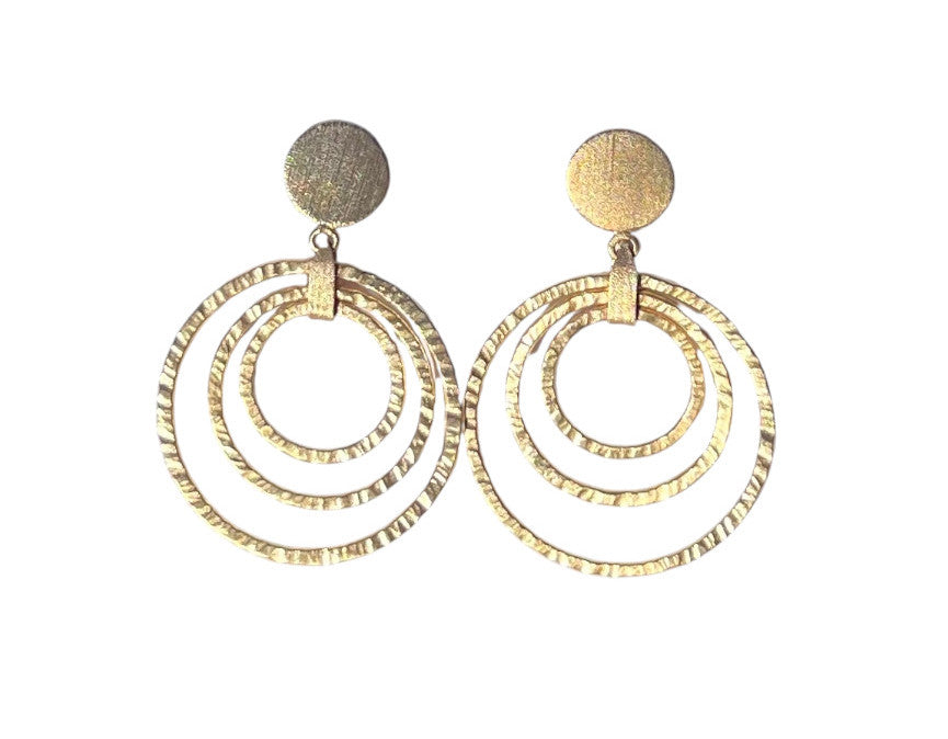 Boucles d'Oreilles Laiton 22