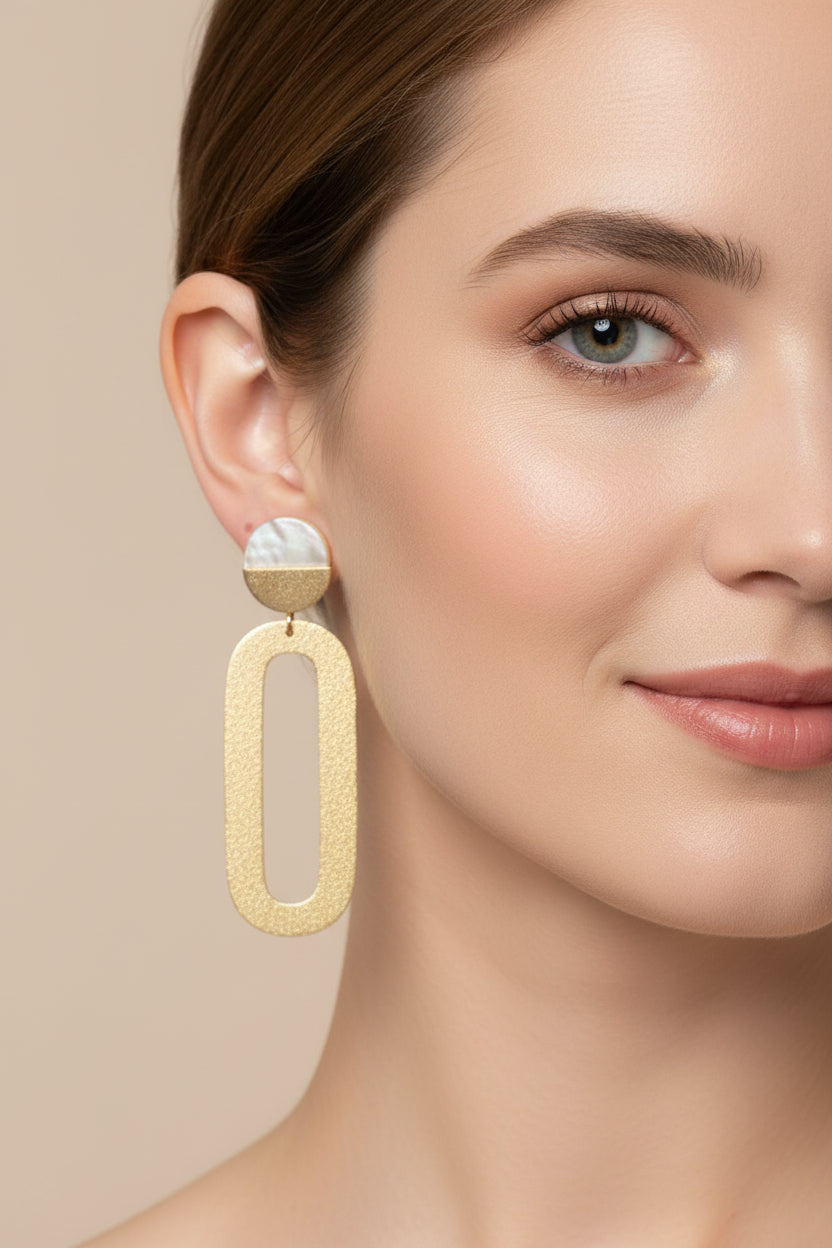Boucles d'Oreilles Laiton 3