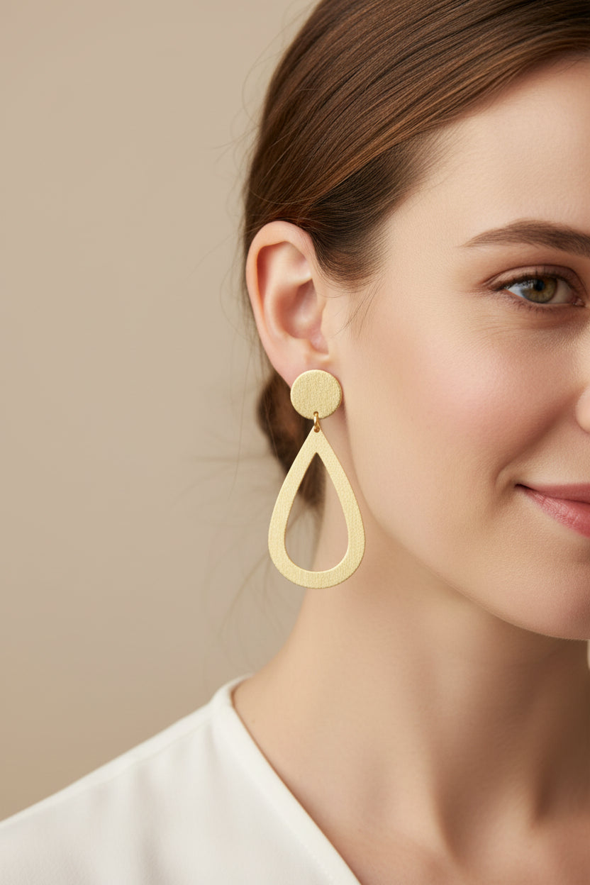Boucles d'Oreilles Laiton 16