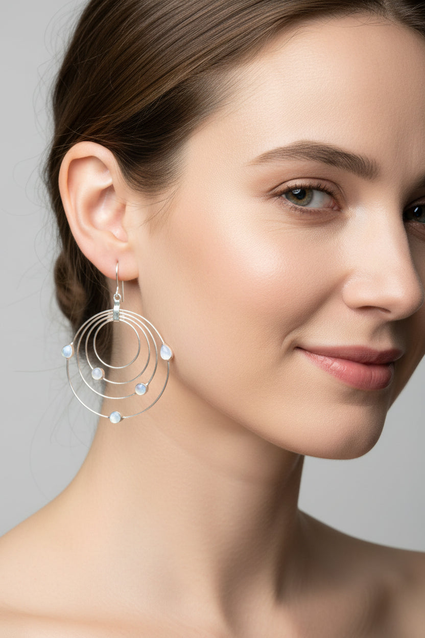 Boucles d'Oreilles Laiton 6