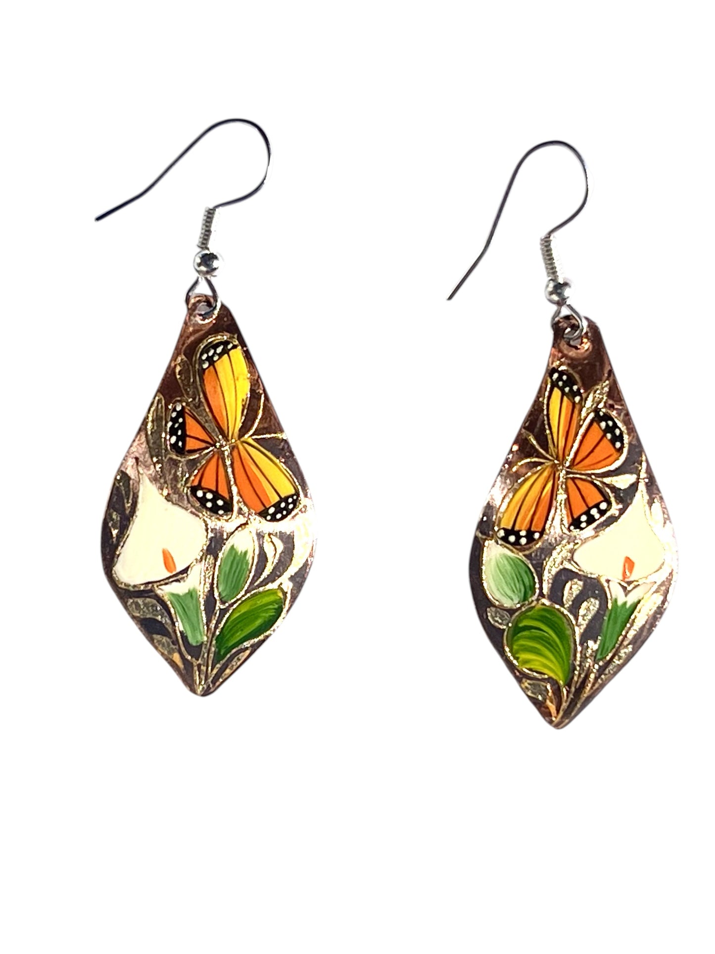 Boucles d'oreilles El cobre Mexique