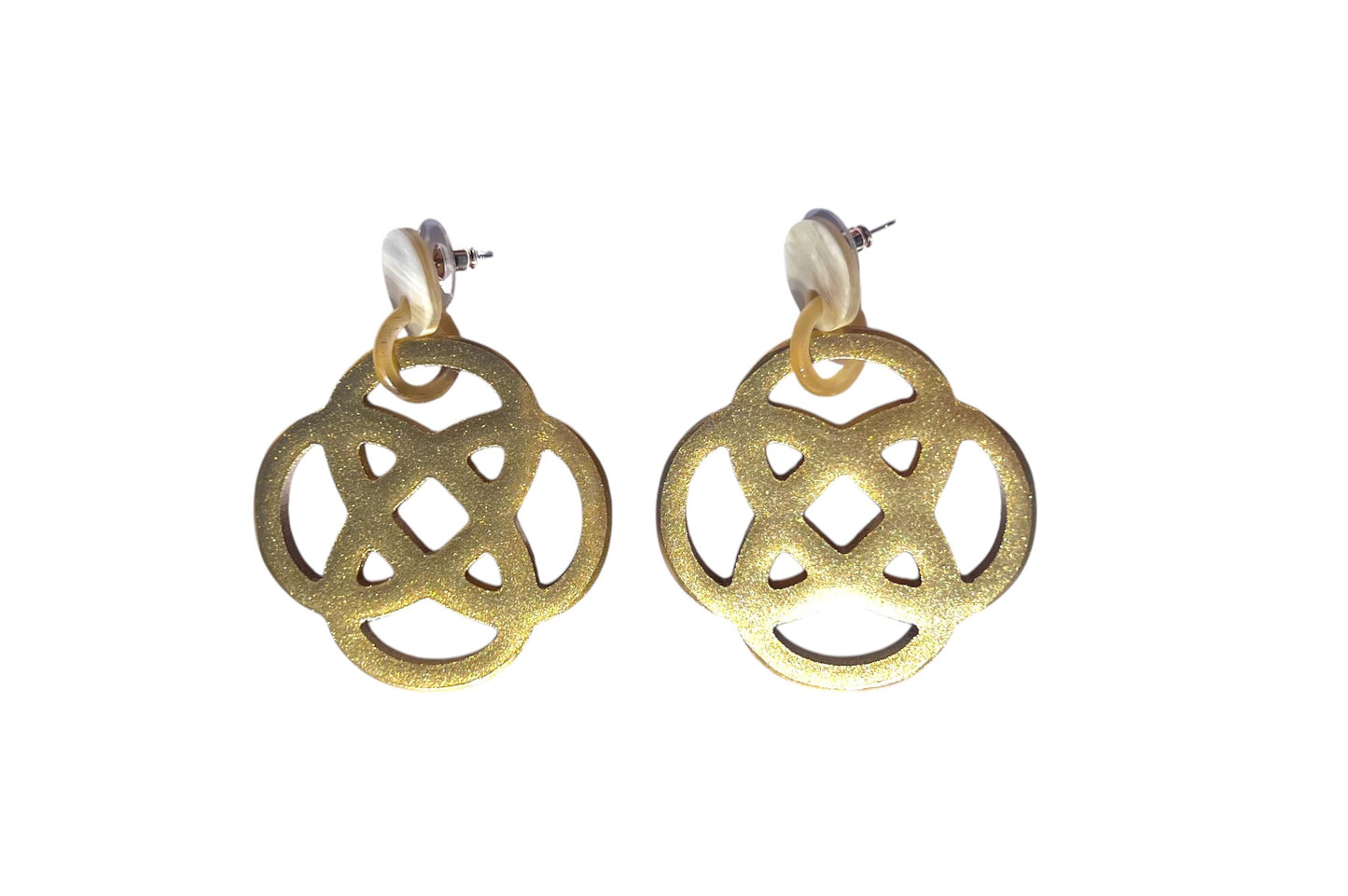 Boucles d'oreilles Ambre