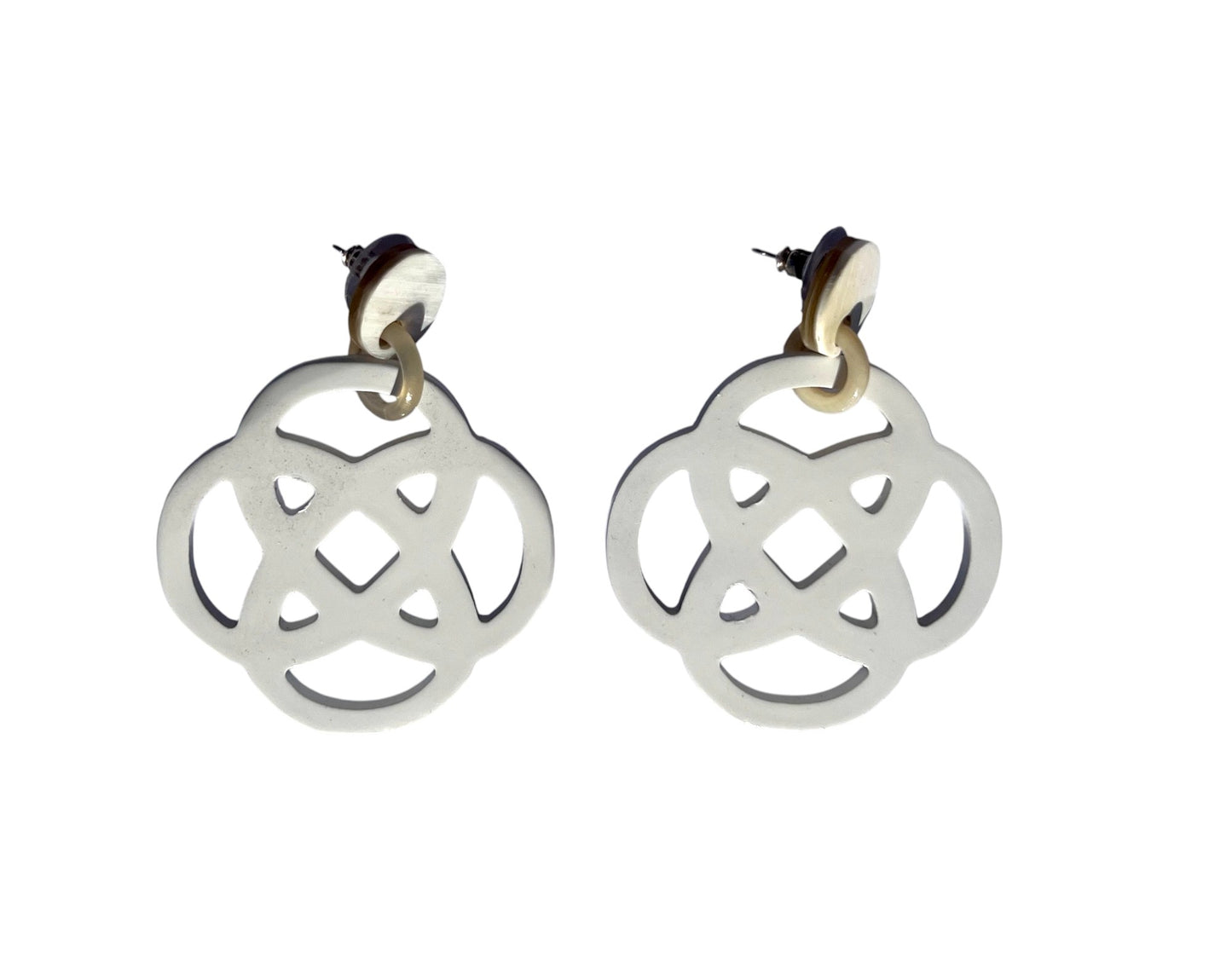 Boucles d'oreilles Ambre