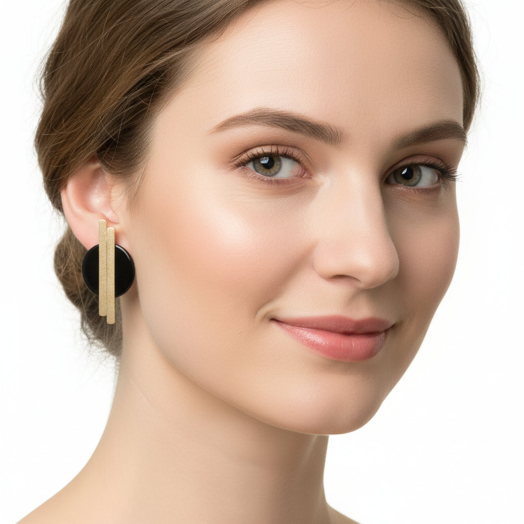 Boucles d'Oreilles Laiton 5