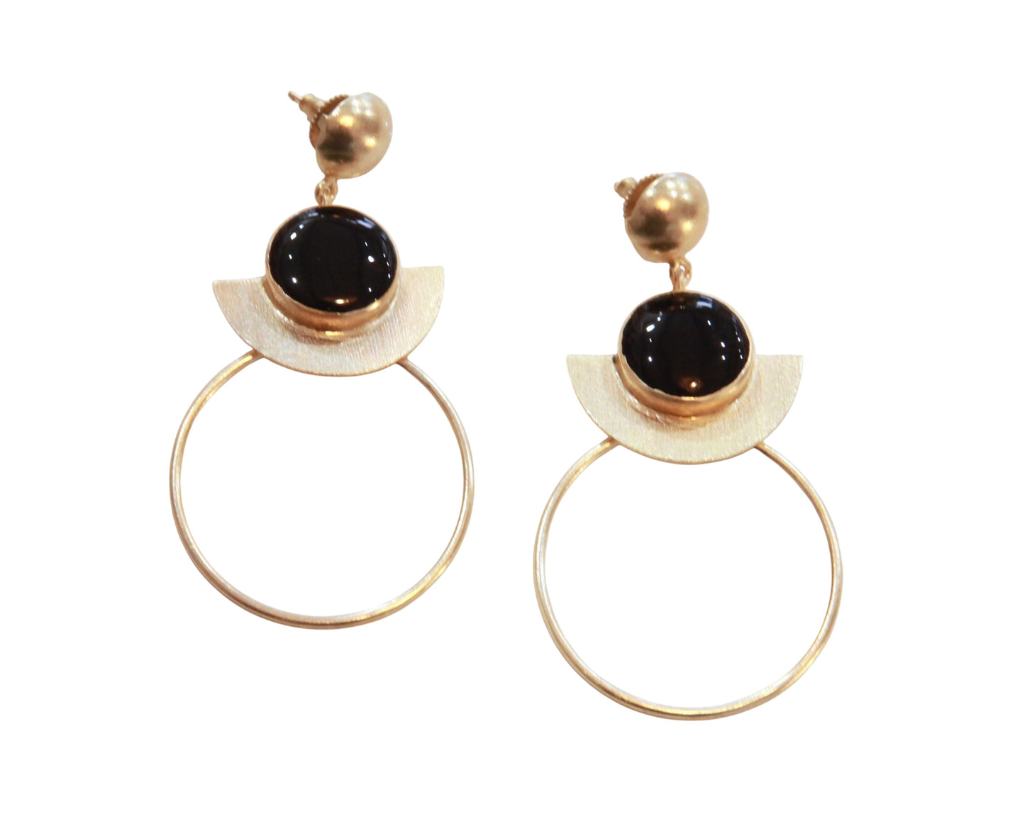 Boucles d'Oreilles Laiton 2