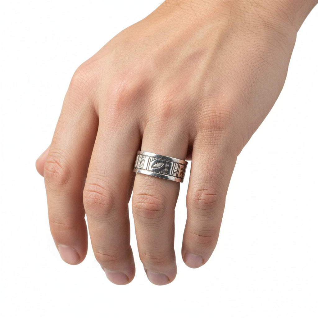 Bague Brousse Touareg