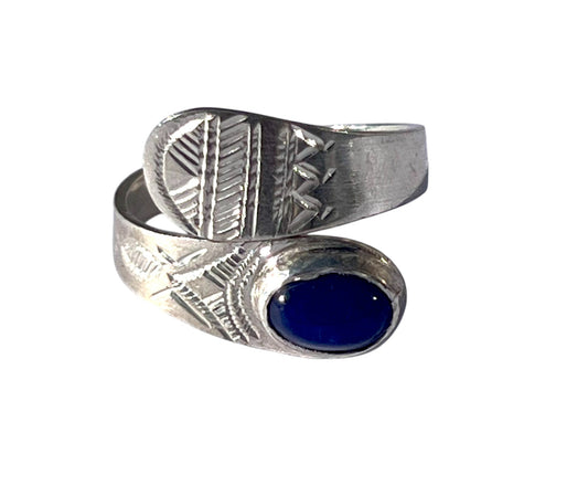 Bague Oasis Bleue Touareg