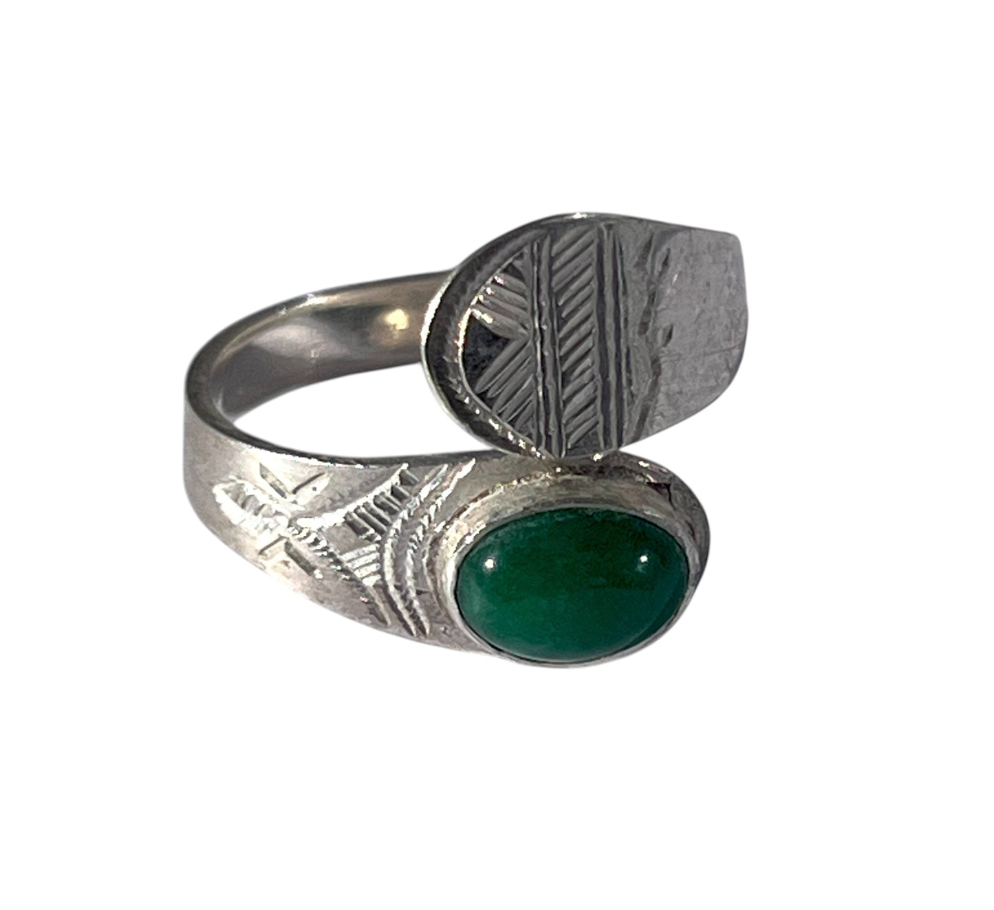 Bague Oasis verte Touareg
