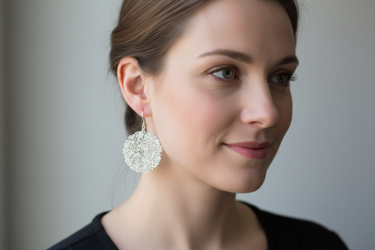 Boucles d'Oreilles Dentelle Karen