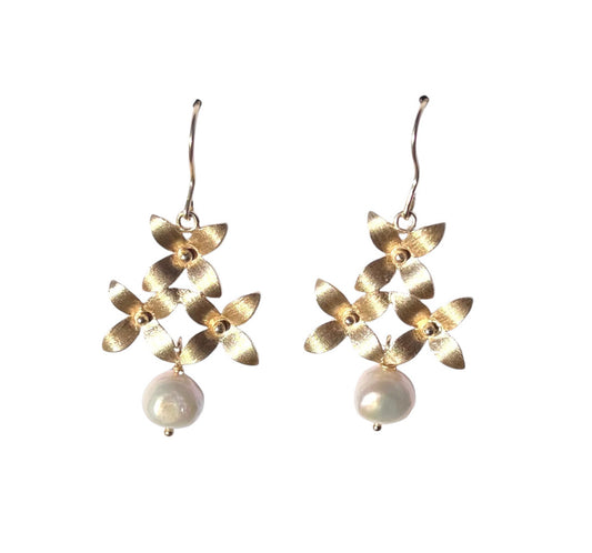 Boucles d'Oreilles Laiton 14