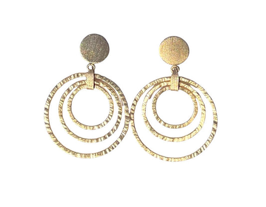 Boucles d'Oreilles Laiton 22