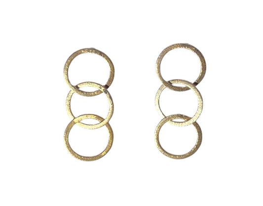 Boucles d'Oreilles Laiton 24