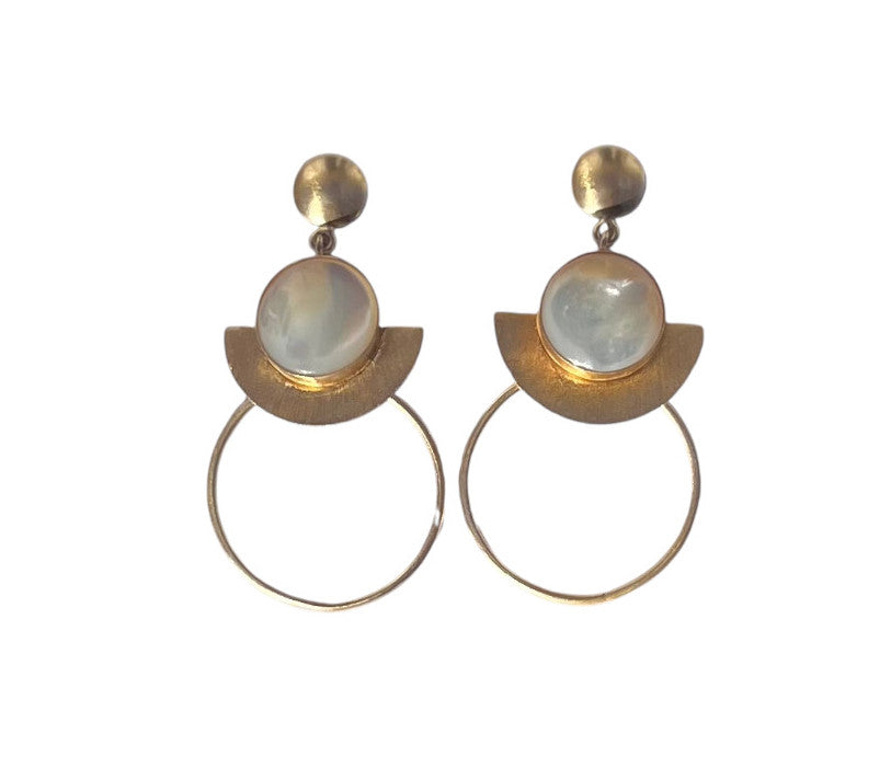 Boucles d'Oreilles Laiton 2