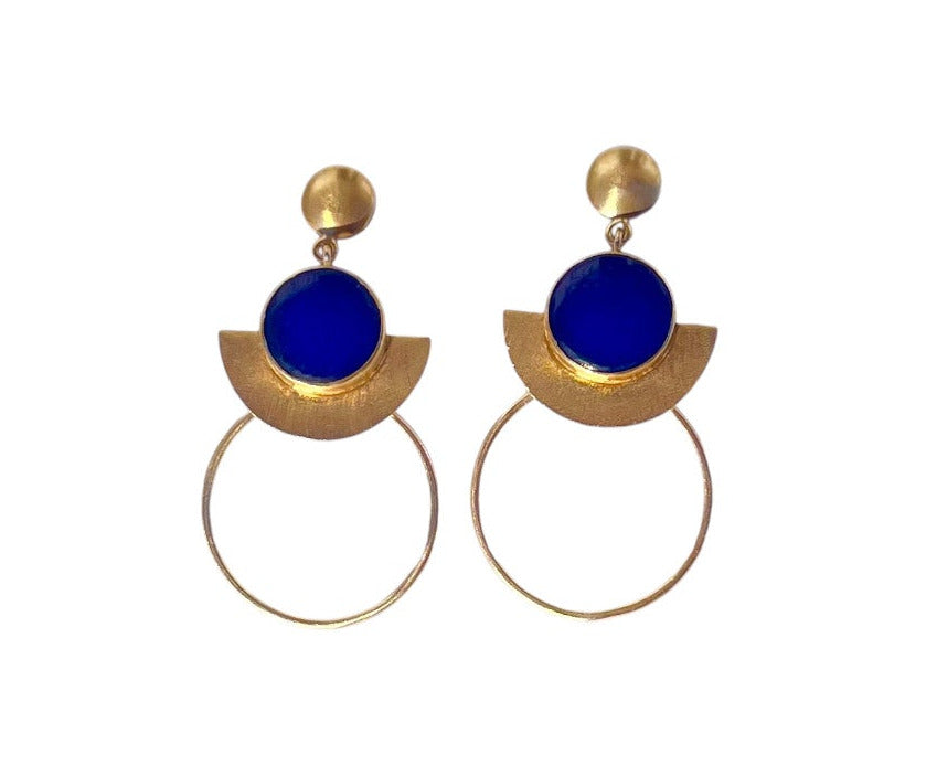 Boucles d'Oreilles Laiton 2
