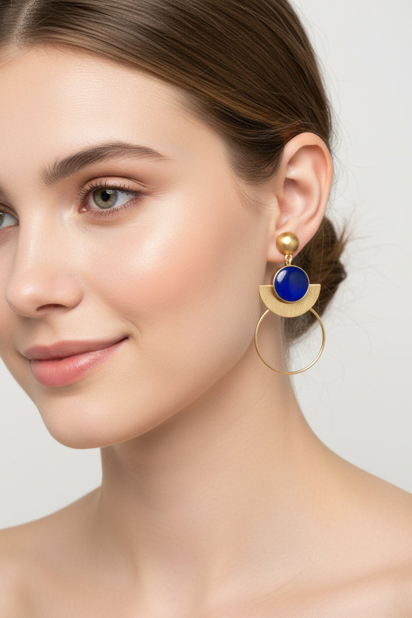Boucles d'Oreilles Laiton 2