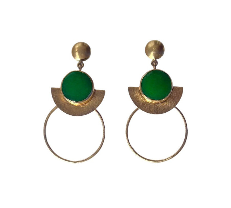 Boucles d'Oreilles Laiton 2